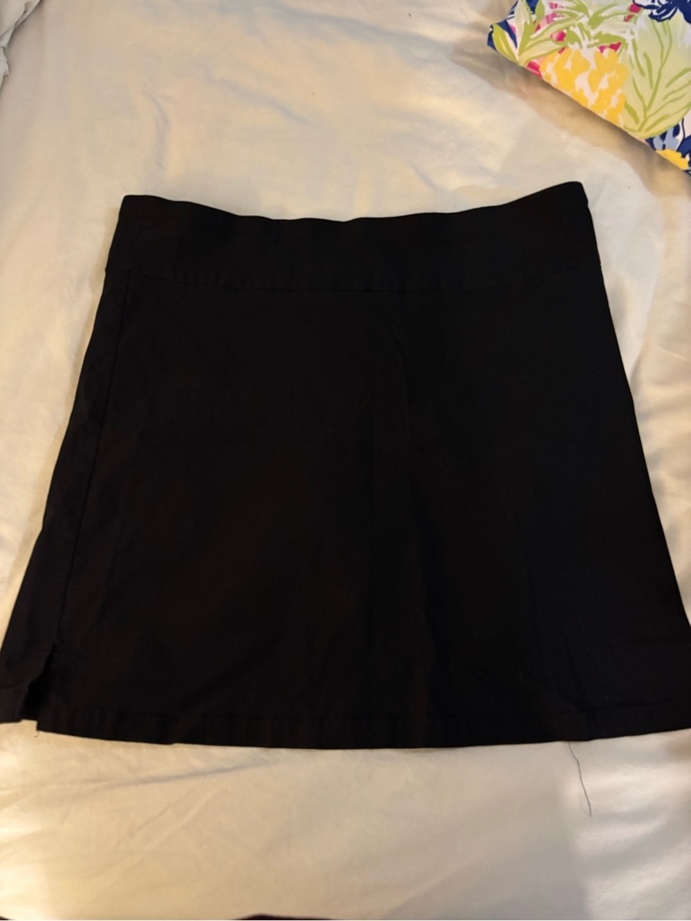 Rafaella Black A-Line Skort